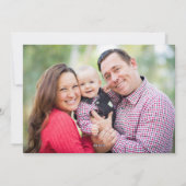 バージニア州クリスマスムービングアナウンスメントホリデー シーズンカード (裏面)