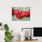 バージニア州クリーパー葉のポスター ポスター (ホームオフィス)