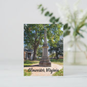 バージニア州グロスターの歴史地区 ポストカード (スタンド正面)