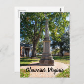 バージニア州グロスターの歴史地区 ポストカード (正面/裏面)
