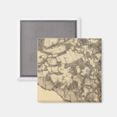 バージニア州コールドハーバー マグネット (正面/裏面)