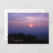 バージニア州シェナンドアバレーポストカード ポストカード (正面/裏面)