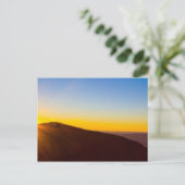 バージニア州シェナンドア国立公園の夕日 ポストカード (スタンド正面)