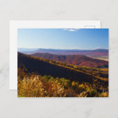 バージニア州シェナンドア渓谷の秋 ポストカード (正面/裏面)