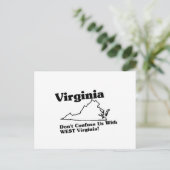 バージニア州スローガン ポストカード (スタンド正面)