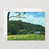 バージニア州ニューリバー ポストカード (正面/裏面)