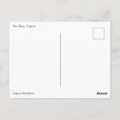 バージニア州ニューリバー ポストカード (裏面)