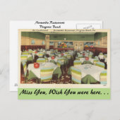 バージニア州ノルマンディーレストラン,バージニアビーチ ポストカード (正面/裏面)