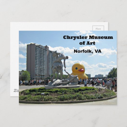 バージニア州ノーフォーク美術館 ポストカード (正面/裏面)