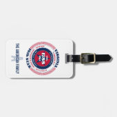 バージニア州パーソナライズされたラゲッジタグ ラゲッジタグ (正面横)