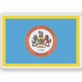 バージニア州フェアファクス州旗 シール