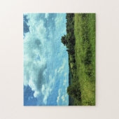 バージニア州フロイドの近くのブルーリッジパークウェイ ジグソーパズル (縦)