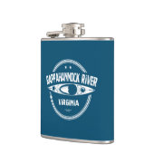 バージニア州ラパハンノックリバー フラスク (左)