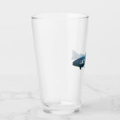 バージニア州レイクアンナの魚 タンブラーグラス (右)