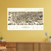 バージニア州ローノケ(1891) キャンバスプリント (インサイチュ (リビング))