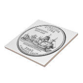 バージニア州四半期 タイル (側面)