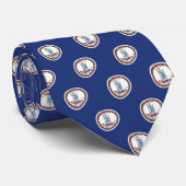 バージニア州旗タイ ネクタイ (ロール)