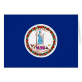 バージニア州旗デザイン (正面横)