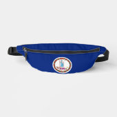 バージニア州旗デザイン ファニーパック (正面)