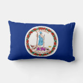 バージニア州旗デザイン ランバークッション (裏面)