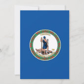 バージニア州旗州 (正面)