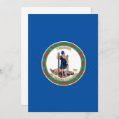 バージニア州旗州 (正面/裏面)