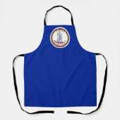 バージニア州旗 エプロン (正面)