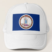 バージニア州旗 キャップ (正面)