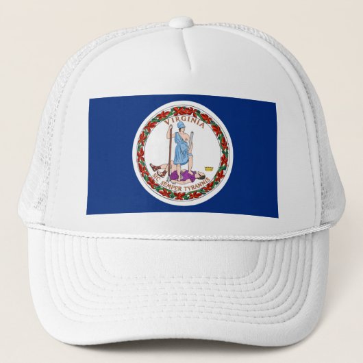 バージニア州旗 キャップ (正面)