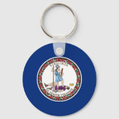 バージニア州旗 キーホルダー (裏面)