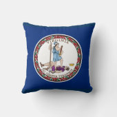 バージニア州旗 クッション (裏面)