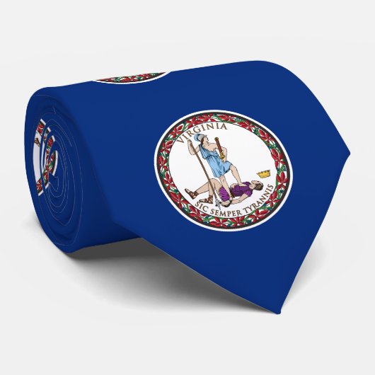 バージニア州旗 ネクタイ (ロール)