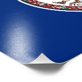 バージニア州旗 フォトプリント            (角)