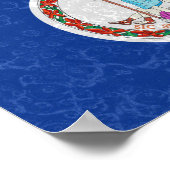 バージニア州旗 ポスター (角)