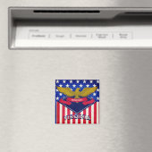 バージニア州旗 マグネット (インサイチュ (食洗機))