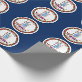 バージニア州旗 ラッピングペーパー (角)