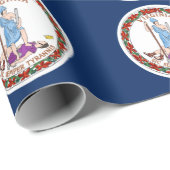 バージニア州旗 ラッピングペーパー (ロールコーナー)