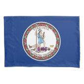 バージニア州旗 枕カバー (正面)