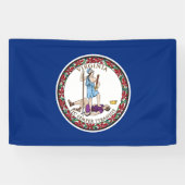 バージニア州旗 横断幕 (横)