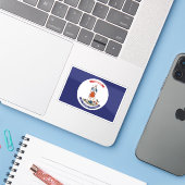 バージニア州旗（1861年～1865年） シール (ノートパソコンとiPhone)