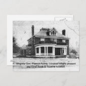 バージニア州知事の本拠地 – ワイズ,バージニア ポストカード (正面/裏面)