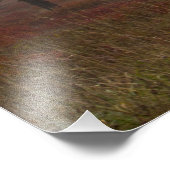 バージニア州秋中の霧の大きな草原 フォトプリント            (角)