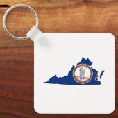 バージニア州 キーホルダー (正面)