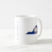 バージニア州 コーヒーマグカップ (正面右)
