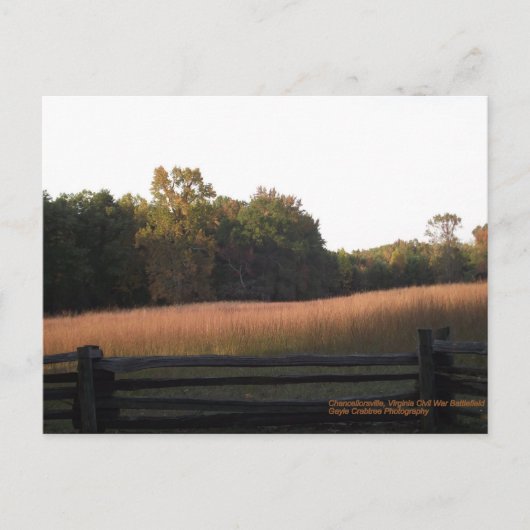 バージニア州，チャンセオルズビル ポストカード (正面)