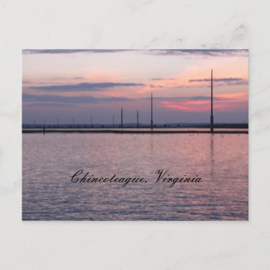 バージニア州，チンコテアハ ポストカード (正面)