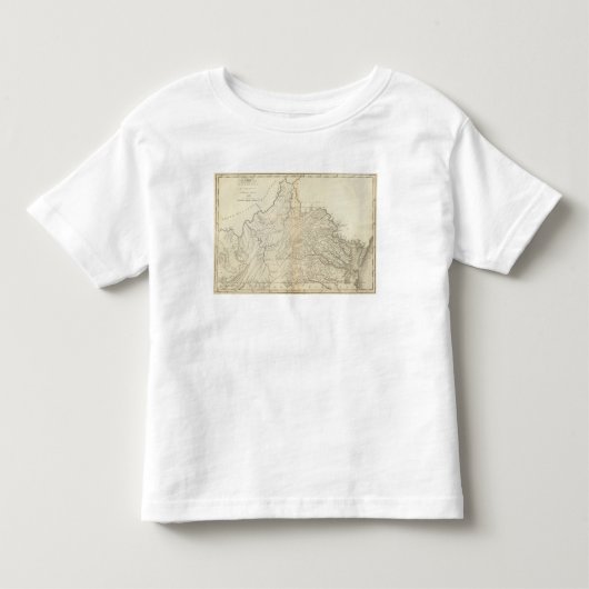 バージニア州 トドラーTシャツ (正面)