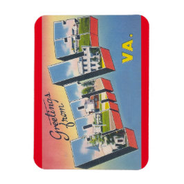 バージニア州、フォートリーマグネット マグネット