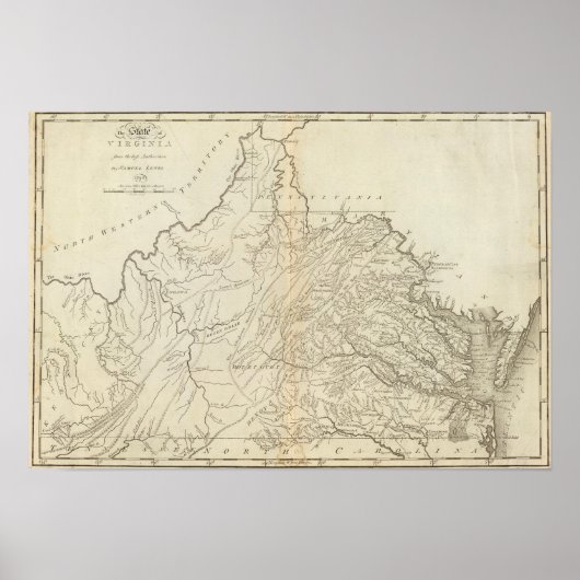 バージニア州 ポスター (正面)