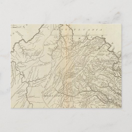 バージニア州 ポストカード (正面)